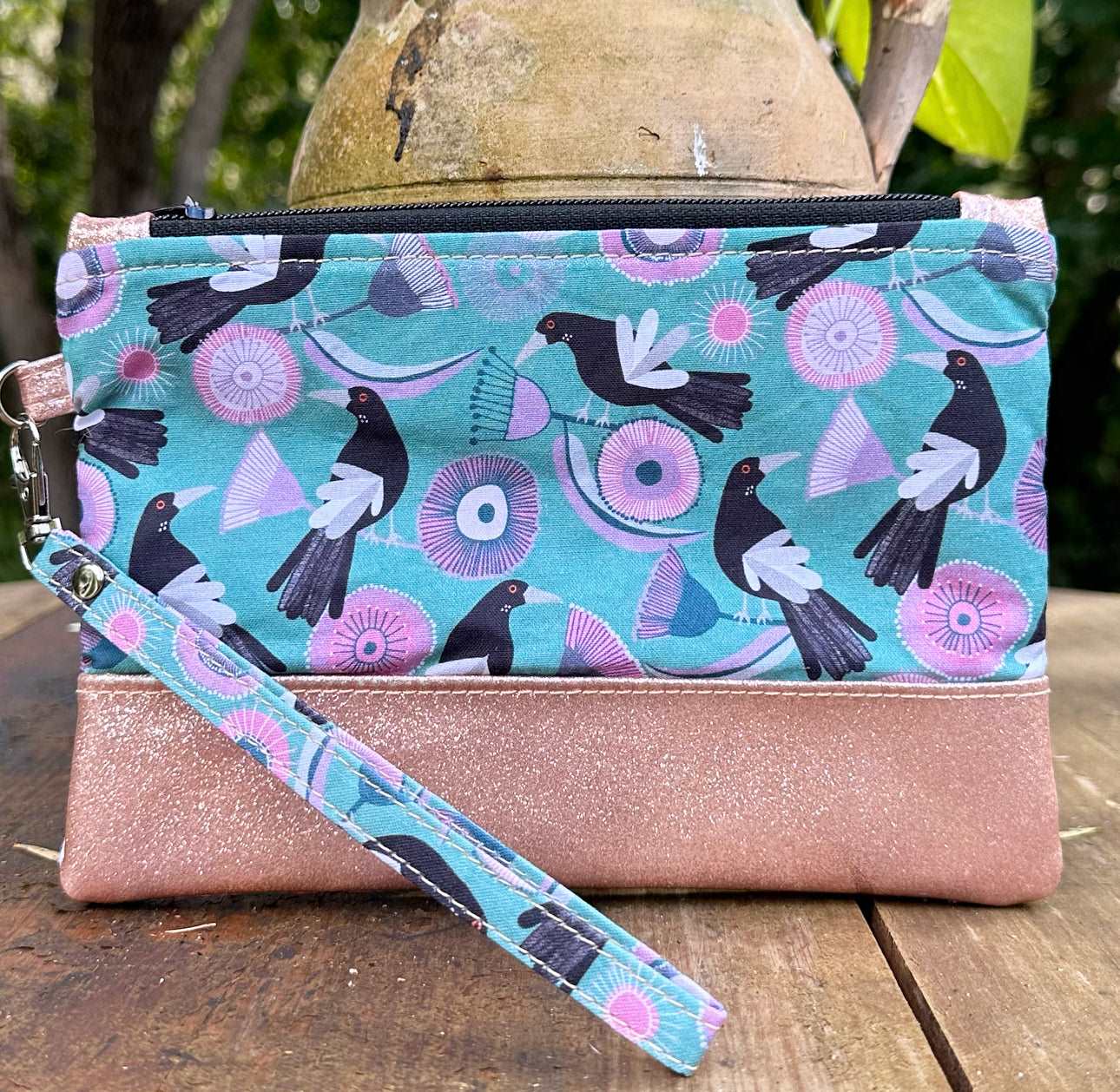 Anchors & Leather - ( Small Wristlet Clutch * Genuine Leather) – Sundays On  Somerset